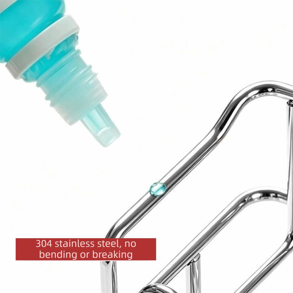 Stainless Steel Cup Storage Rack Anti-Fall Water Cup Holder Double-layer Water Cup Rack Desktop