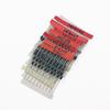 100Pcs Through Hole Diode Assortment Set 1N4148 1N4007 FR107 1N5408 1N5822 for Industrial Circuit Maintenance