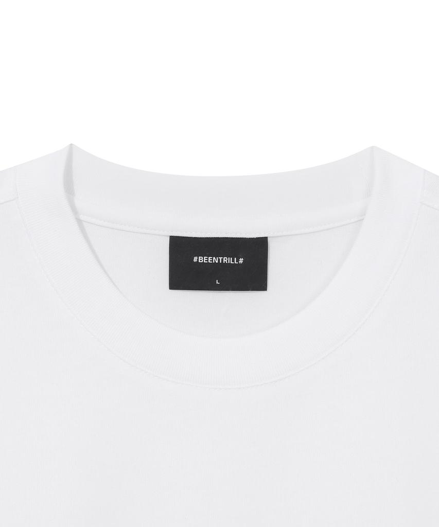 BEENTRILL Bny Vintage Logo T-Shirt (White)