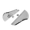 1 Pair Motorcycle Rear Passenger Defiance Floorboards Male Mount Foot Pegs Aluminum Pedal For Harley Touring Electra Glide Dyna