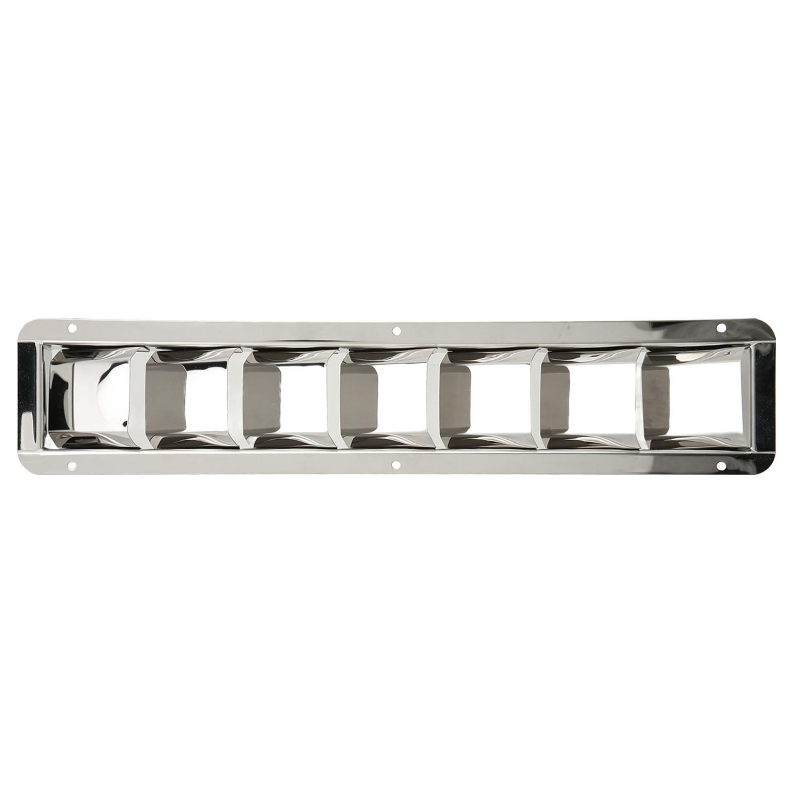 

Морская вентиляционная решетка 304 нержавеющая сталь жалюзи 7 прорезей для вытяжек блоков кондиционирования кухонного вентилятора