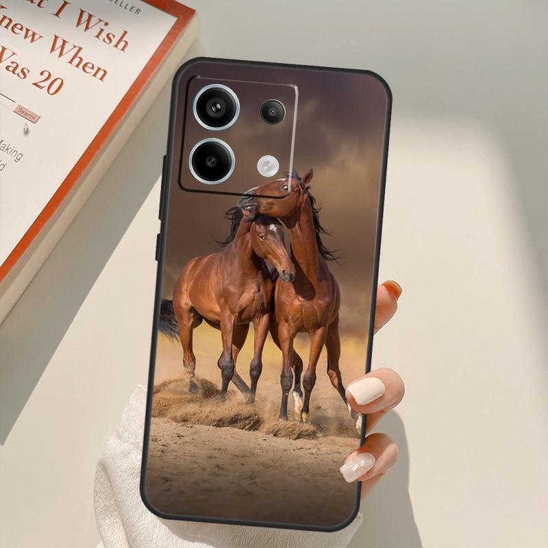 Custodia con Cavalli che Corrono Per Xiaomi Redmi Note 13 14 9 10 12 11 15 Pro Plus Custodia Per Redmi 15 C 12C 13C 14C 10C
