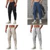 Sport Casual Pants Men With Stretch Fabric For Running And Gym Training