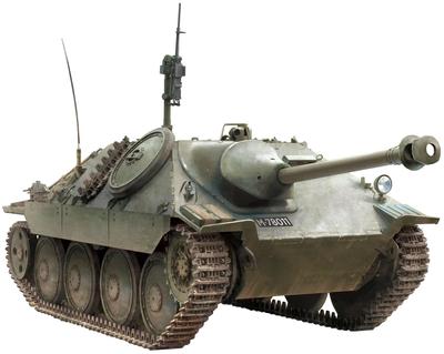 Tacom Ελβετικό Pzj G13 Αντιτορπιλικό Τανκ Πλαστικό Μοντέλο TKO2177 1/35