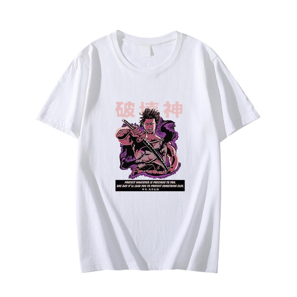 

Футболка Harajuk Black Clover унисекс мода унисексга аниме Ями Сукэхиро футболка хип-хоп топ футболка унисекс/унисекс 4XL