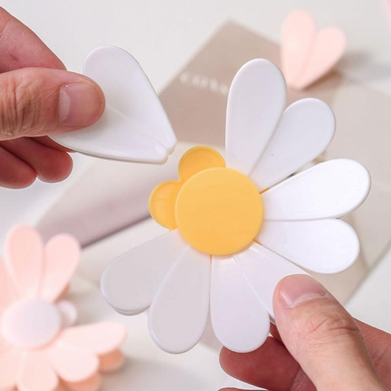 Decorative Refrigerator Clip With Strong Grip Little Daisys Designs Materials Spring Iron For Kitchen Storage Travel Portable Sealing