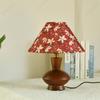 Creative New LED Printing Lampshade Retro Table Lamp Living Room Study Bedroom Bedside Decorative Atmosphere Lighting