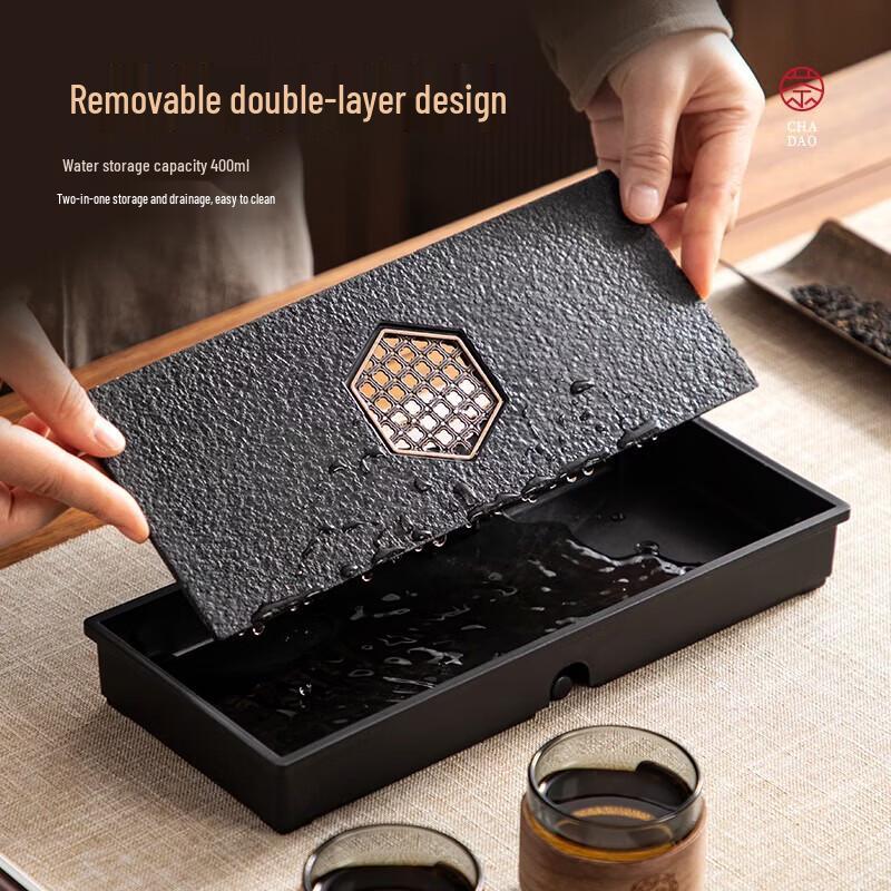 YIHUTEA Huang Ru Style Stainless Steel Tea Set