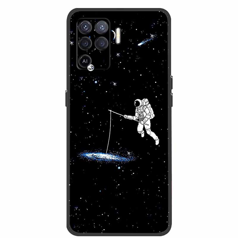 For Coque OPPO Reno5 Lite Case Shockproof Soft silicone TPU Back Cover For Oppo Reno 5Z 5 Lite Phone Case 5Lite CPH2205 Fundas