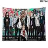 Tokyo Revengers Wall Tapestry Aesthetic Wall Hanging Printed Fabric Blanket Decorative Tapestries for Bedroom Living Room Home Decor