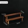 Solid Wood Display Rack for Action Figures, Collectibles, and Succulents