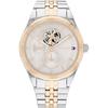 Monica Silver Dial Two-Tone Stainless Steel Bracelet Women's Quartz Watch 1782716