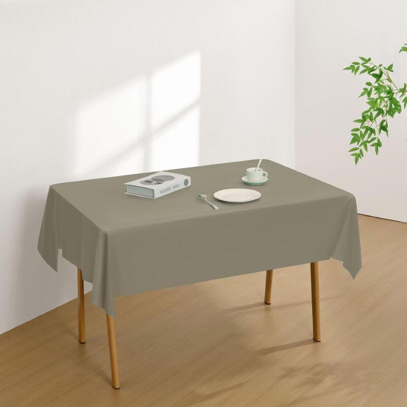 

ChuYiBa Disposable Solid Color Party Tablecloth