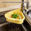 Sink Drain Basket Strong Load-bearing Universal Simple Installation Kitchen Sink Triangle Storage Rack
