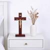 Tabletop Wall Mount Religious Decoration Religious Christian Standing Crucifix Prayer Religious Gift Enduring