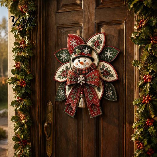 Yaratıcı Tatil Hatıra Hediyeleri Noel Yorgan Fiyonk Kendin Yap Dikiş Kiti, 3D El Yapımı Dekoratif Süs, Önceden Kesilmiş El Dikişli Süsler Kumaş Ve