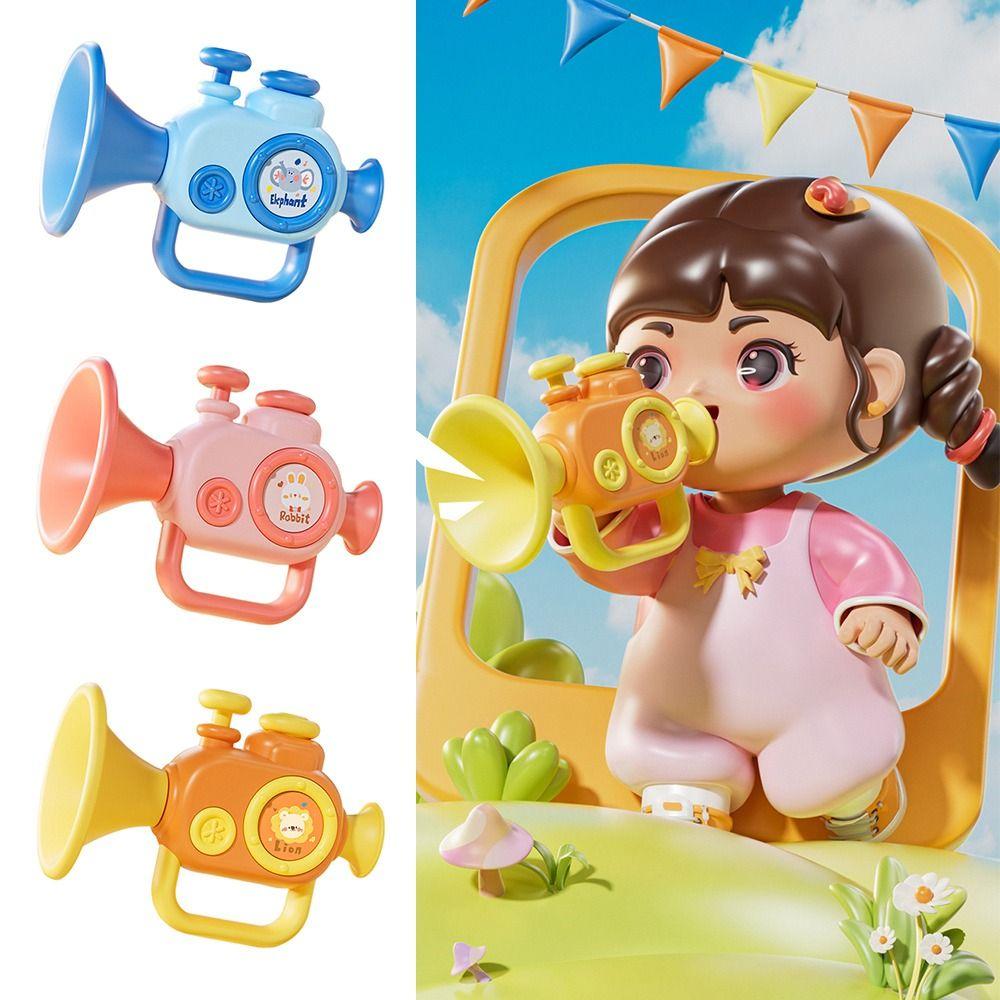Multicolor Music Toys Anti-scratch Whistle Toy Creative Interesting Trumpet Toy  Educational