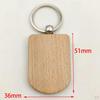 10Pcs Chain Key Rings Handmade Keyring Keychain for Jewelry Making