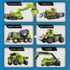 Non-Toxic 6 In 1 Deformation Car Assembly Building Blocks Transformation Rotots Vehicle Bricks Action Figure Children Puzzle Toys Gifts
