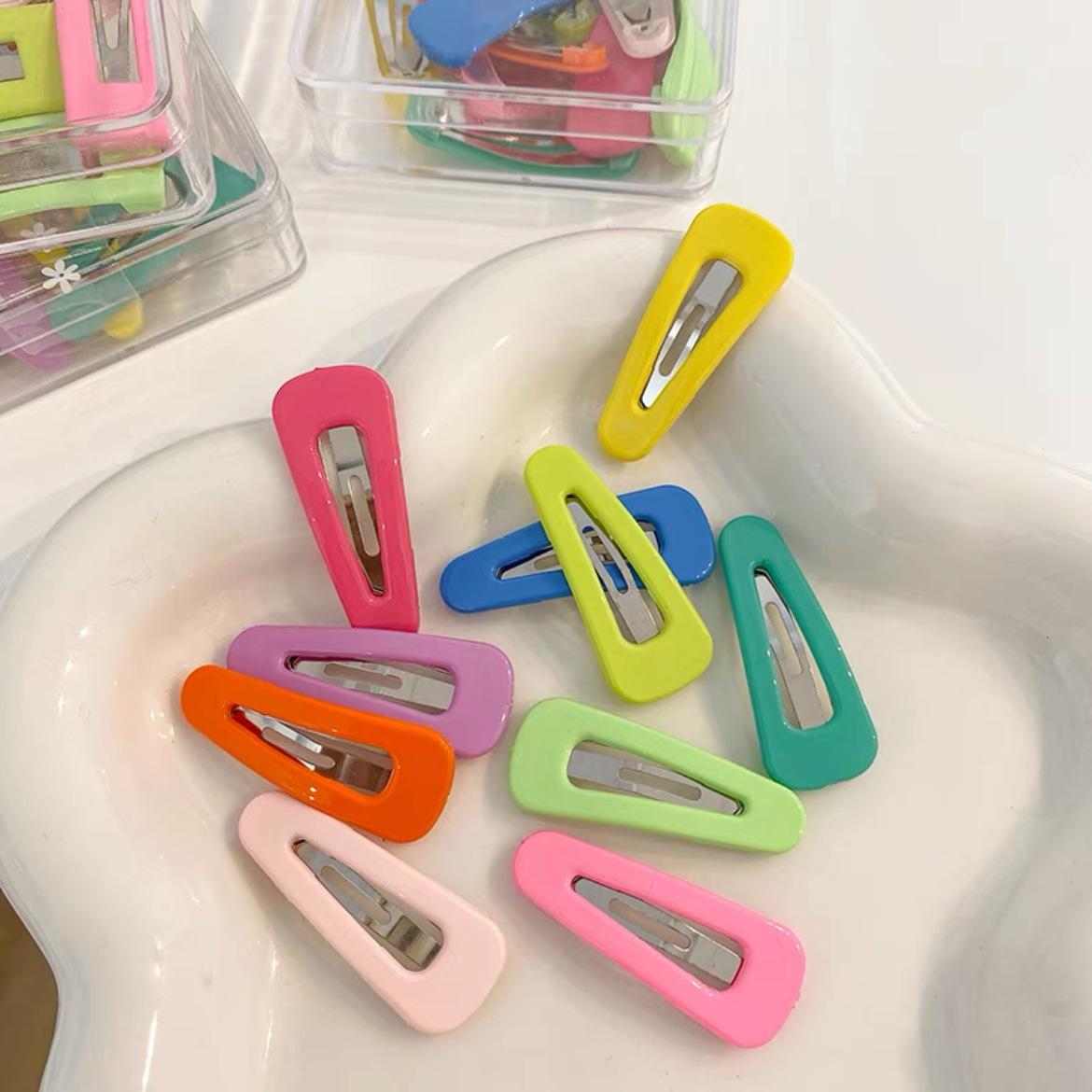 

Candy Color Hair Clips: Cute Bangs Clips for Girls and Babies