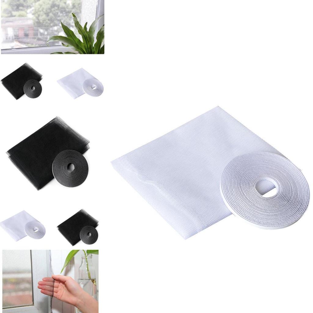 Selbstklebende DIY-Moskitonetze für Fenster halten Insekten draußen!