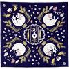 Miyamoto Towel Kenema Made In Japan Tenugui Hand Towel Chusen Dyeing Hobby/Pastime "Drunken Cat" Int