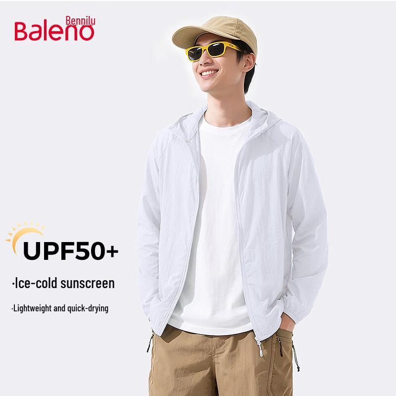 Baleno Men s Hooded Ice-Feel Sun Protection Jacket 3XL