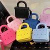 Top Handle Waterproof Beach Bag Adjustable straps Small Shoulder Bag Cartoon Crossbody Tote  Travel