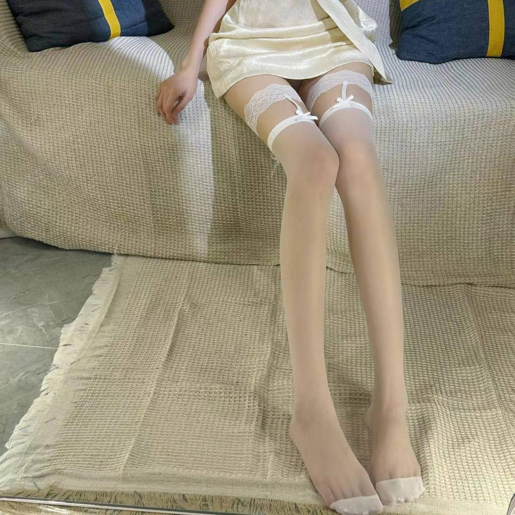 Sex Stockings Spice Girls Thin Suspenders Stockings Perspective Design Niche Lace Sexy Slim Contrasting Colors