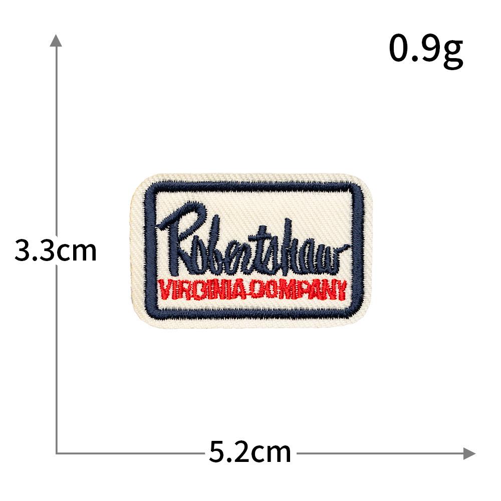 Personalized Trendy Letter Embroidery Patch for Clothes, Jackets, Bags, & Streetwear