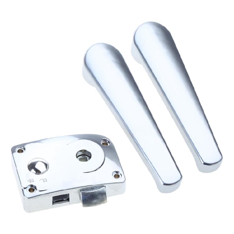 RV Toilet Door Lock Bathroom Door Lock Caravan Boat Handle Lock RV Hardware