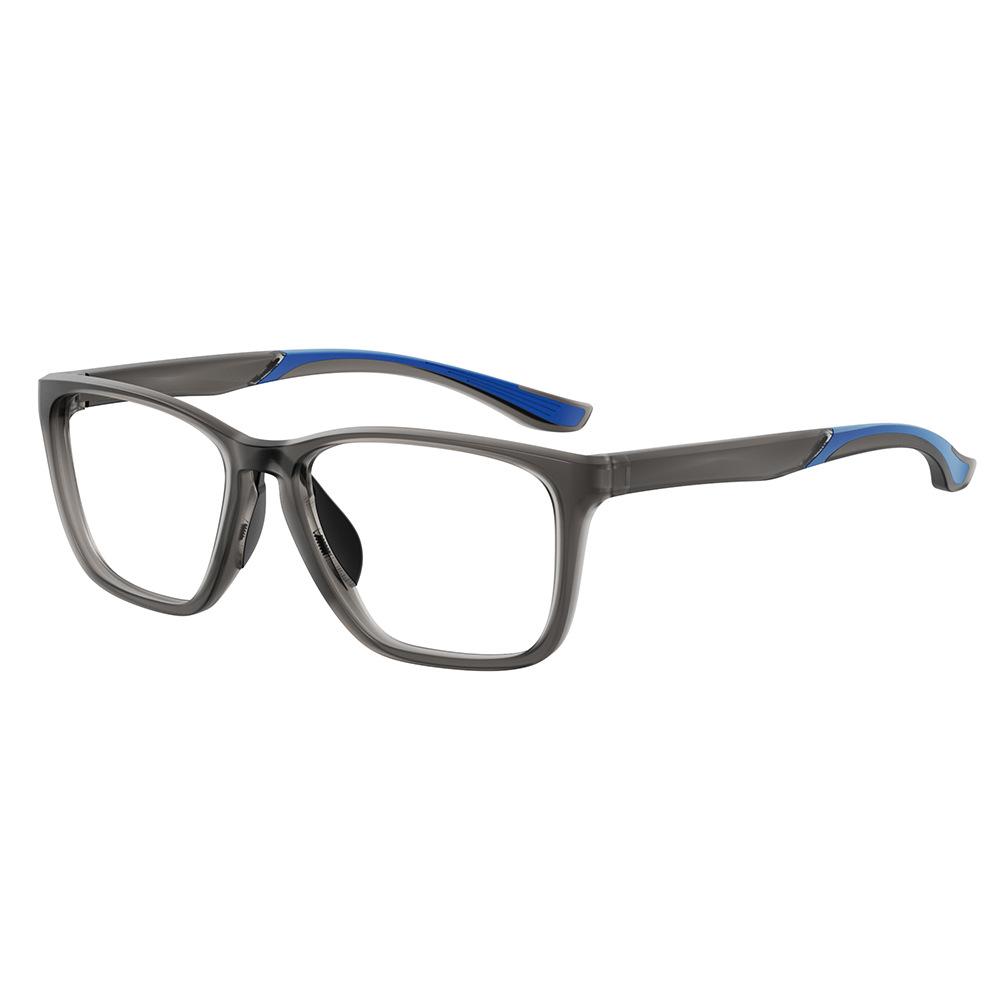 

Glasses Factory Wholesales Student Sports Style Ultra Light TR90 Anti-collision That Can Be Paired With Myopia Optical Eyeglass Frames Transparent Film