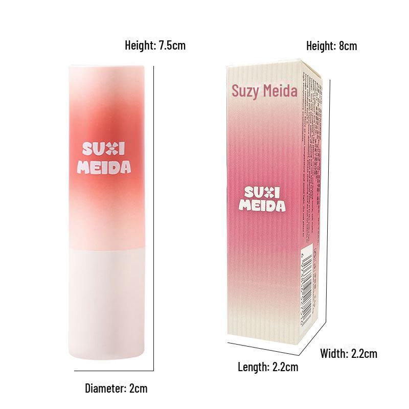 Suzy Meida Velvet Soft Matte Lipstick - Mocha Milk Brown, Skin-Whitening, Student Party Wear.