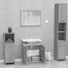 VidaXL Bathroom Furniture Sonoma Grey Engineered Wood 815529