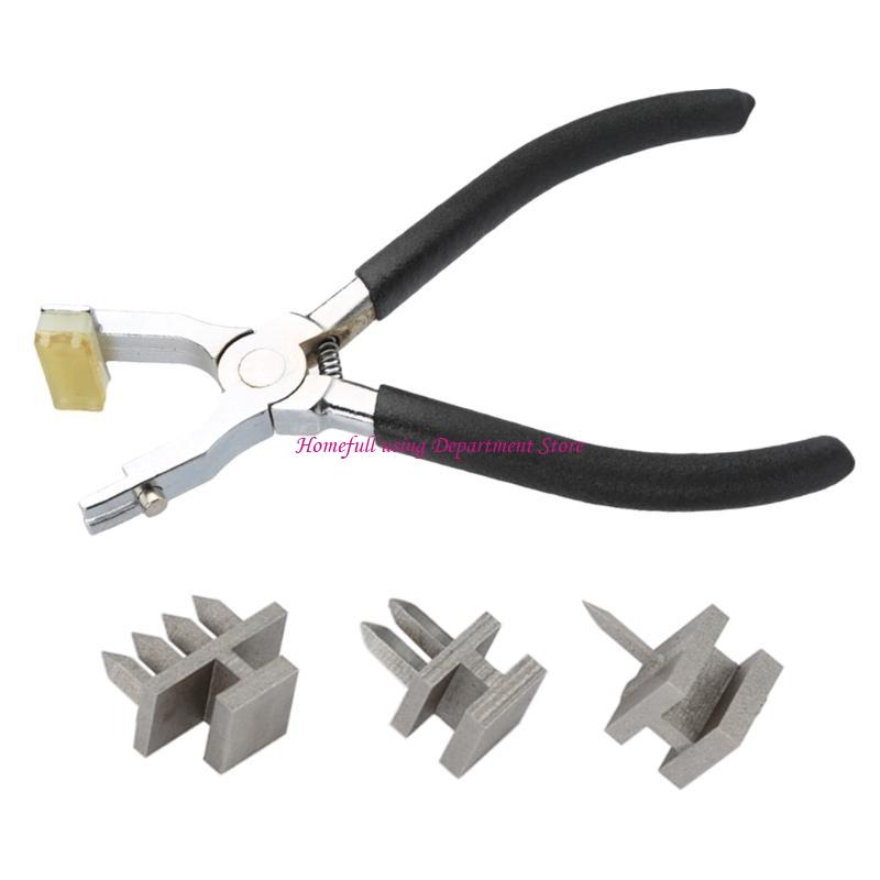 Stabiler Lederlocher mit 4-zinkigem Bohrkopf Lederlochstanzen