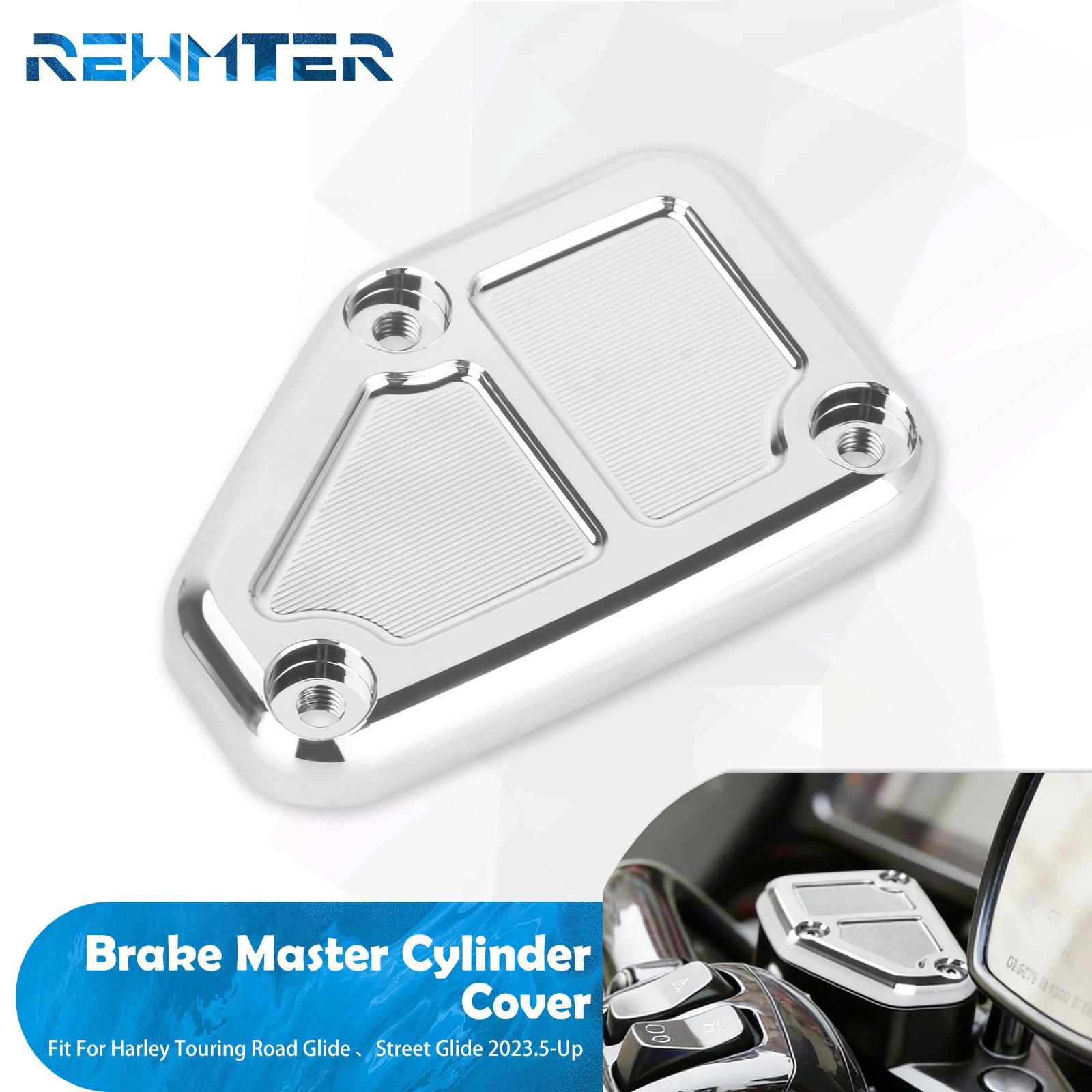 Motorcyle Front Brake Master Cylinder Cover Pump Cap For Harley Touring Street Road Glide 2024-2025 FLHXSE FLHXU FLTRX FLTRXSE Brake Master Cover B