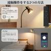OTANBER Floor Lamp, Ambient Lighting, Stand, 12W, Stepless Dimming, 2700K to 6500K Color Temperature Adjustment, Bright LED Floor Lamp, Reading