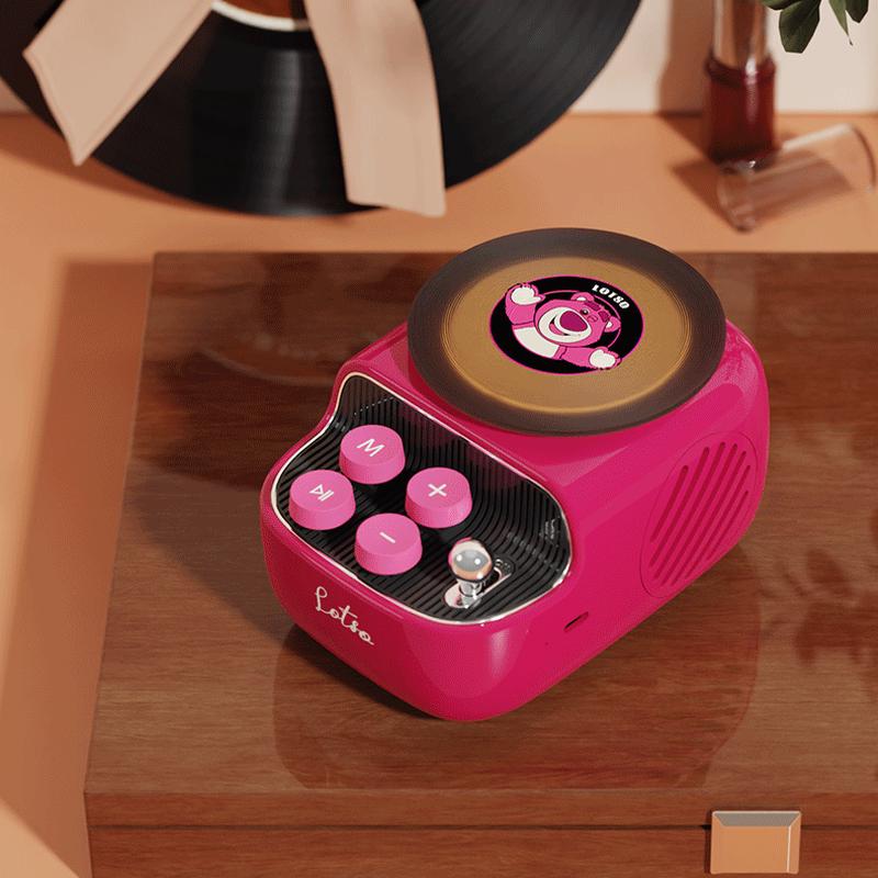 Disney S7 Portable Bluetooth Record Player Speaker