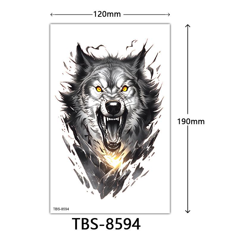 Waterproof Tattoo Sticker, Totem Character Animal Tattoo Sticker Tattoo