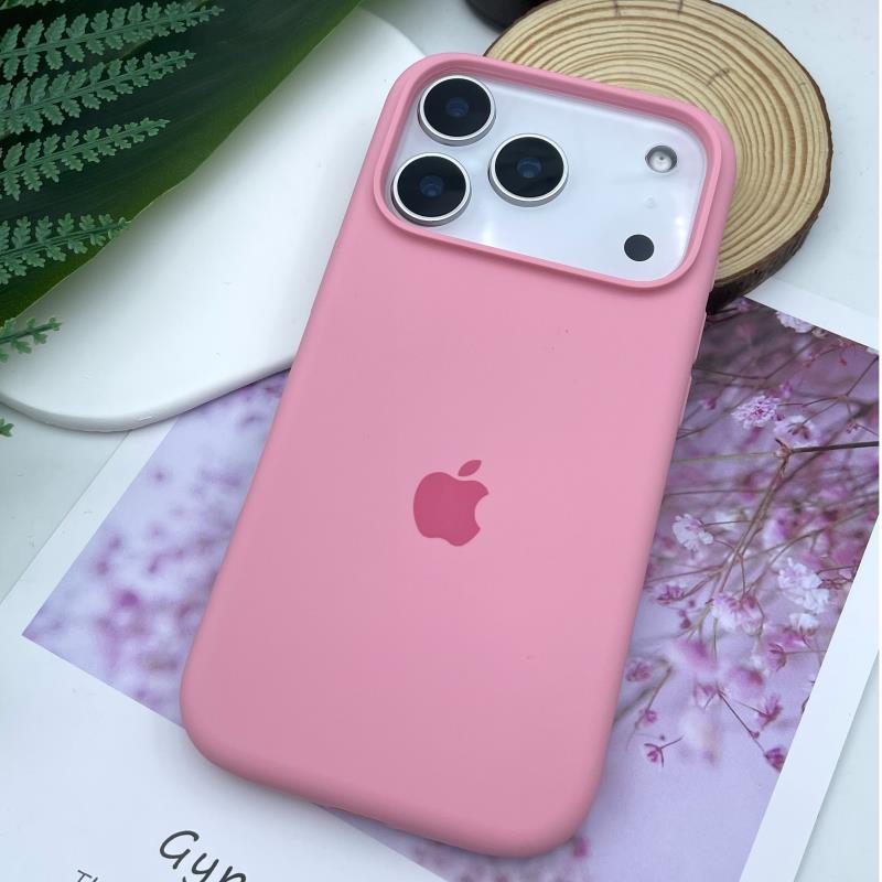 Flytende silikon telefondeksel for Apple iPhone 17 Pro Max - Ensfarvet Stor hull Støtsikkert Fullt dekkende På iPhone 16/15/14/13/12/11/Pro/Plus/17 Air