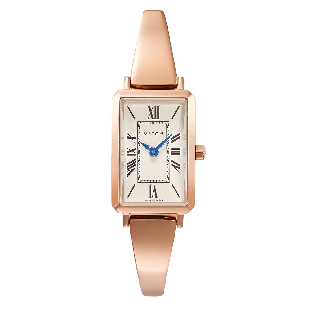 

Авторизованный дистрибьютор [MATOW] Часы Matow женские Tsuki Gekka Square Rose Gold Cream mw003001