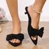 Fashion Women's Sandals Fashion Low Heels Sandals Women Shoes Elegant Pointed Straps Fashion Party Pumps Sandalias De Mujer 2025