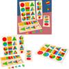 Wooden Geometric Shape Puzzle For Toddlers Educational Toy For Early Learning