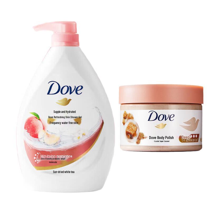 

Dove Shower Gel & Body Scrub Set