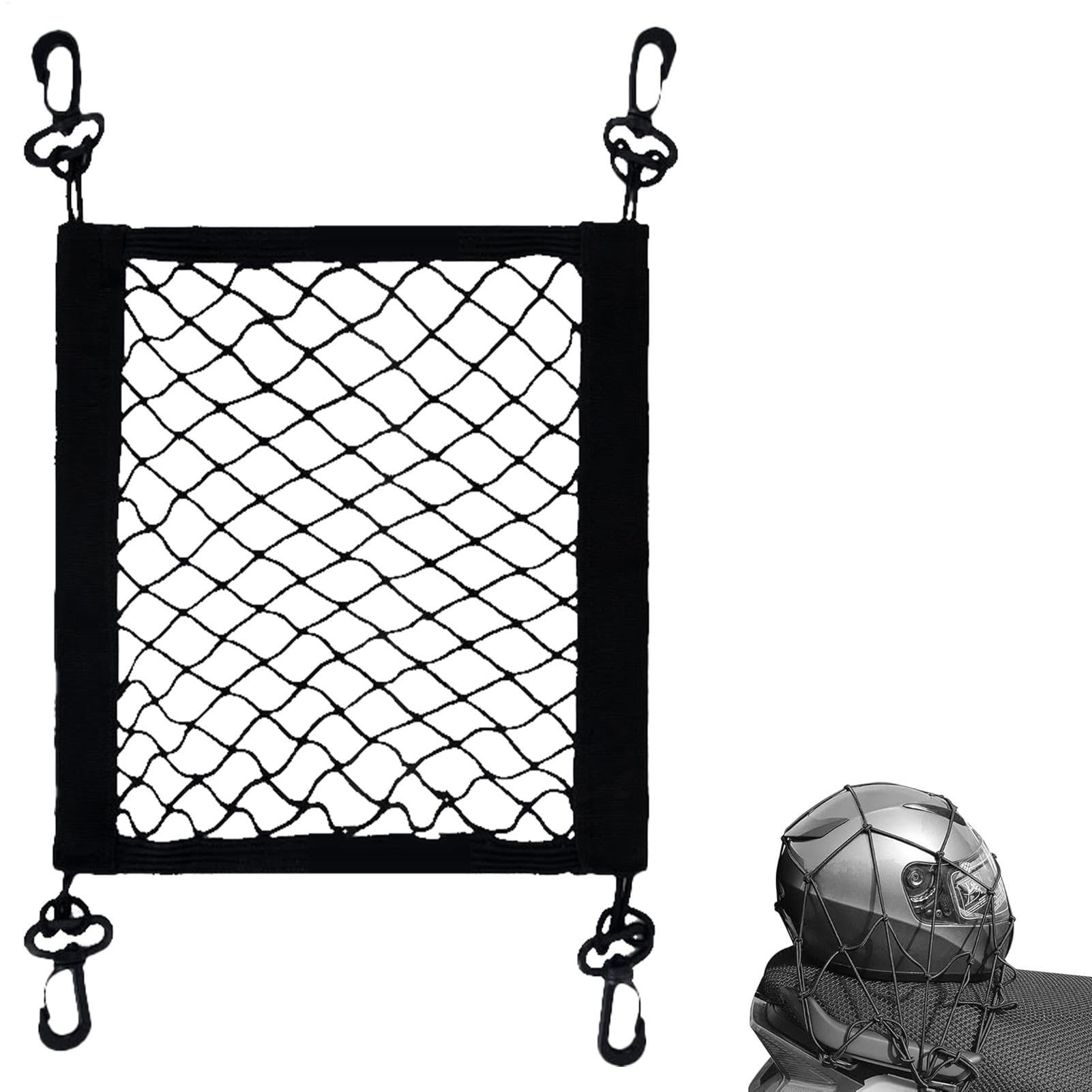 

Туристическая сетка, Велосипедная сетка, Грузовая сетка, Сетка для багажа, Сетка для шлема, Мотоциклетная дорожная сетка, 11.8 Please refer to the description чёрный