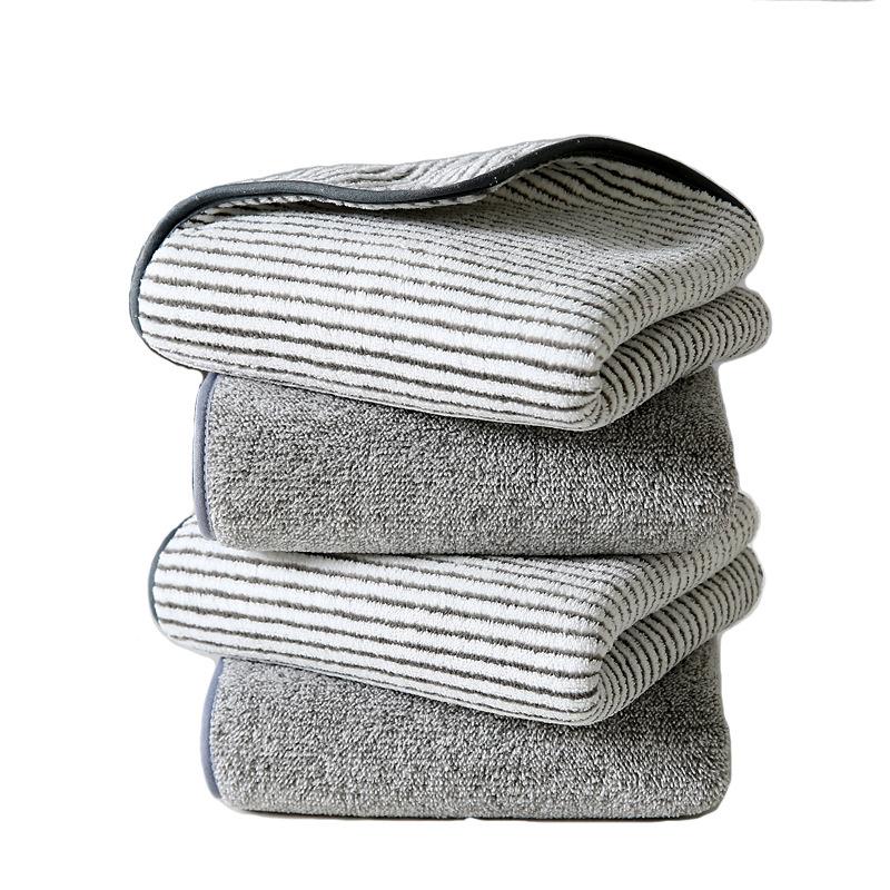 thicken Bamboo Charcoal Coral Velvet Bath Towel For Adult Soft Absorbent Quick-Drying Towel Home Bathroom Microfiber Towel Sets