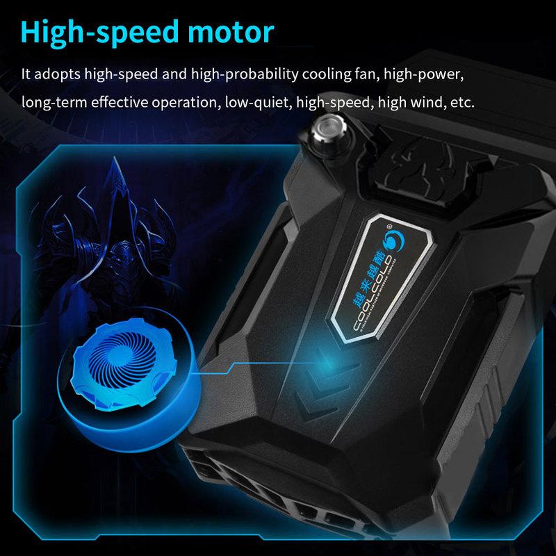 

TISHRIC Portable Laptop Cooler External Extracting Laptop Cooling Fan Air Cooler Notebook For 15 15.6 17 Inch Laptop Accessories