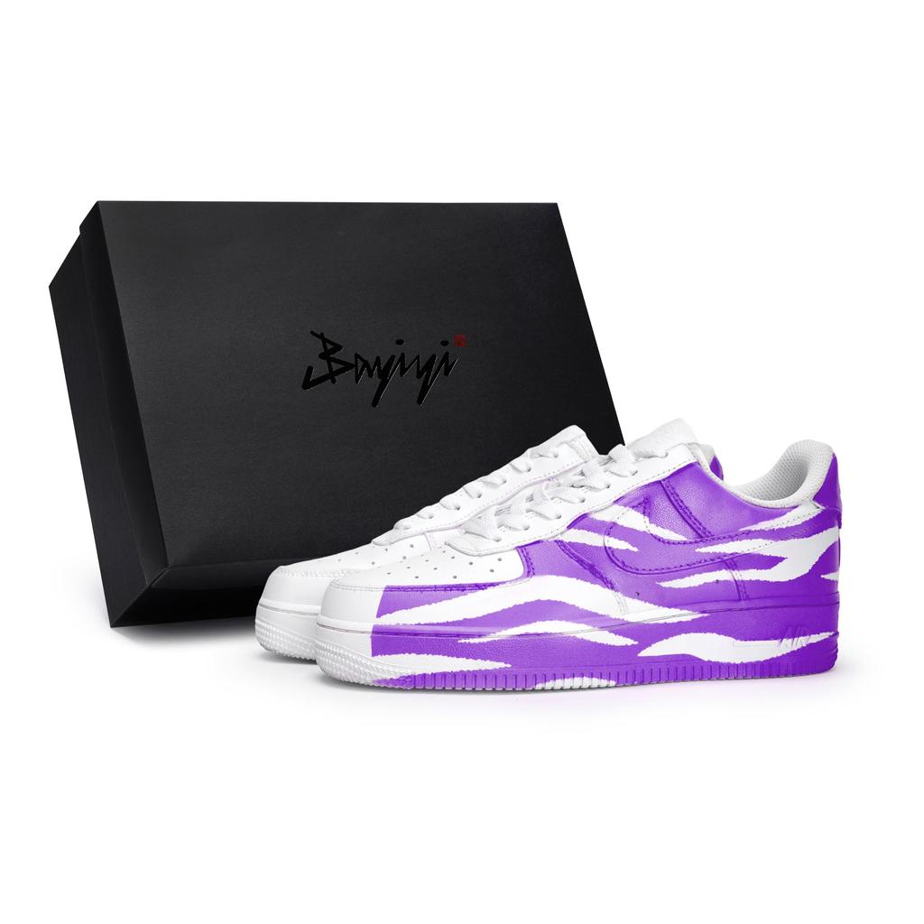 Nike Pantofi Skateboard Air Force 1 Unisex Model Jos Mov CW2288-111(Team80-S-BOX)