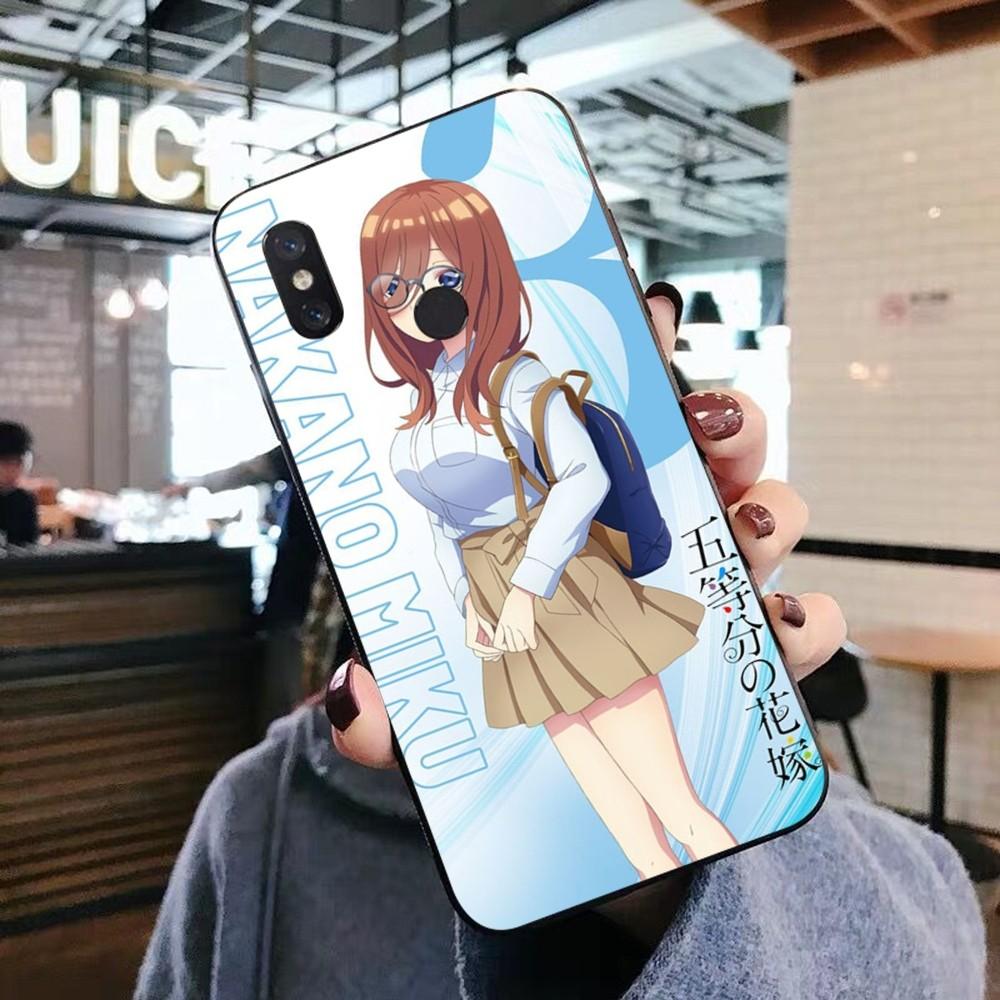 

Cartoon Characters Nakano Miku Phone Case For Xiaomi Mi 5X 8 9 10 11 12 Lite Pro 10T PocoX3pro PocoM3 Note 10 Pro Lite Xiaomi Mi 5X
