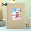 Slip-in Photo Album Linen Cover 28 Pages 56 Pockets 4x6-Inch Wedding Travel Baby Shower Kids Family Anniversary Picture Collection Book